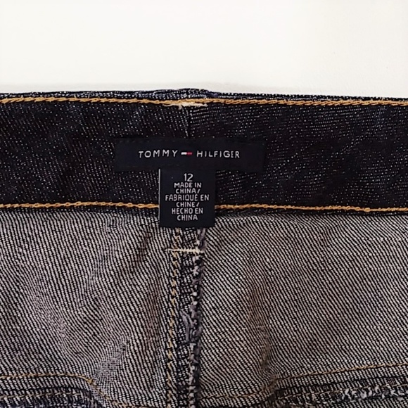 Tommy Hilfiger Size 12 Womens Blue Denim Skirt - Picture 7 of 8
